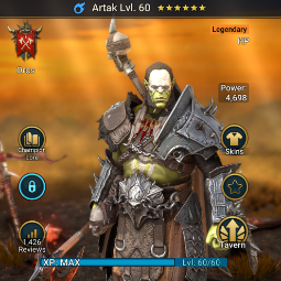 RAID Level 18 🌟 Artak | Sun Wukong level 60⚔️ 3x Lvl 60 Legends 💎 304 Mystery Shards 💰 30M Silver | Full Access & Instant Delivery – RH8 1